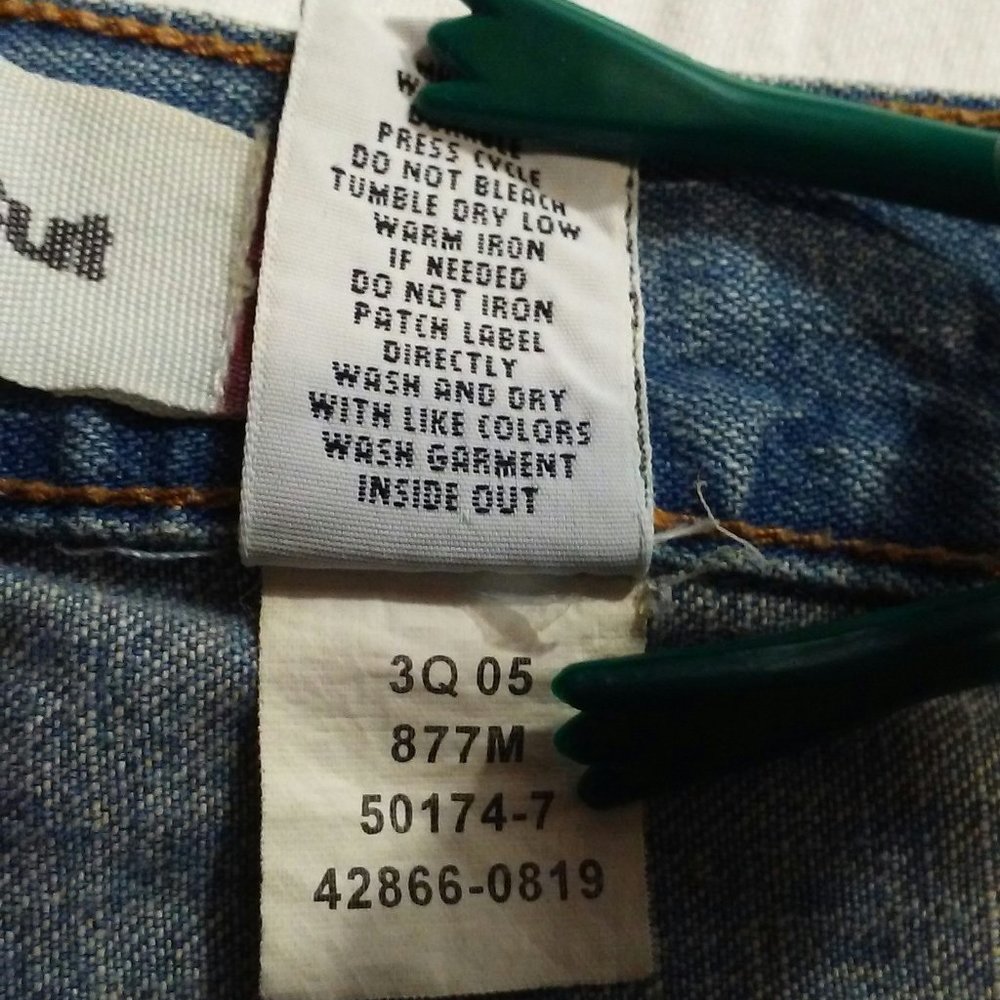 Levis boys 527 jeans 14 Reg W27"xL27" Light blue - Picture 11 of 11